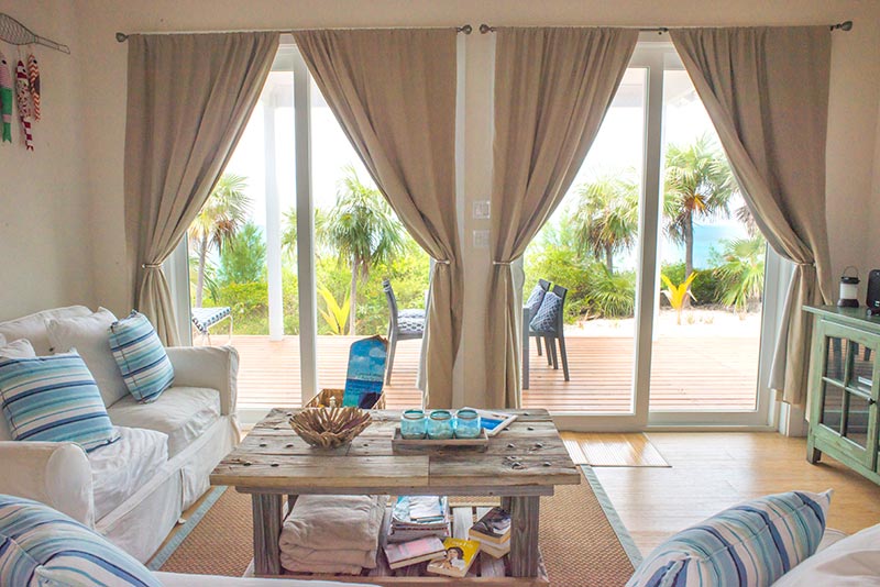 cozy beach villa rose island
