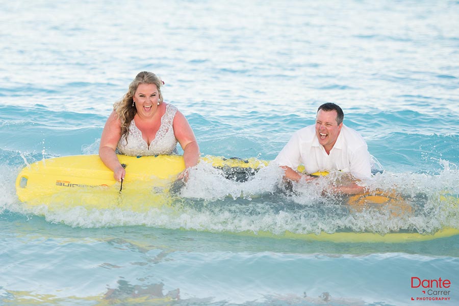 fun trash the dress