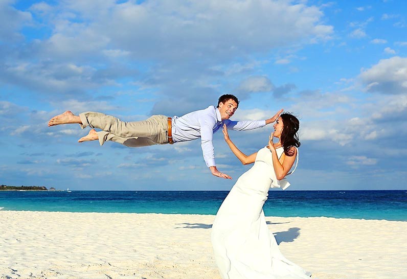 trash the dress groom