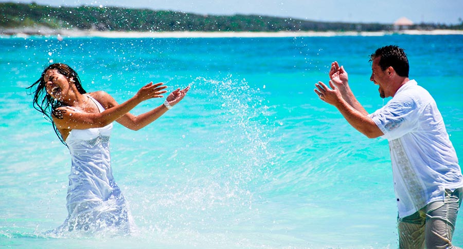 trash the dress beach