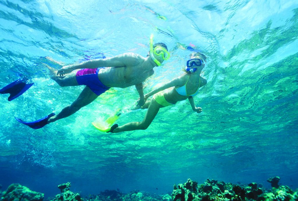 snorkeling in nassau