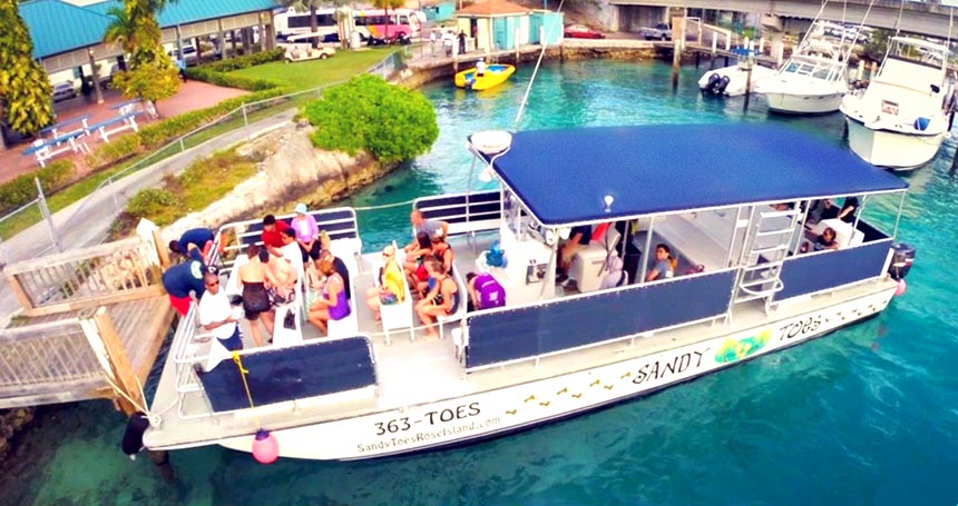 pirate ship booze cruise bahamas