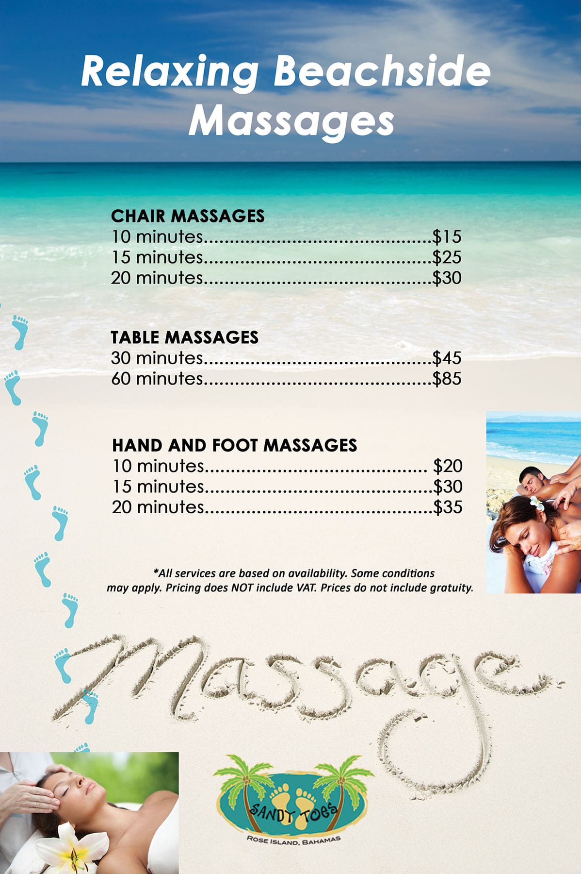 beach massage nassau bahamas